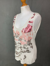 Load image into Gallery viewer, MAJE Ladies E15 TAMIKO Embellished Linen Party Top - MAJE Size 3
