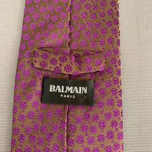 BALMAIN PARIS TIE - 100% SILK