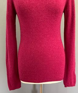 JOHN LEWIS 100% CASHMERE JUMPER - High Neck - Size UK 10 - S Small