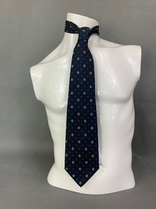 DUNHILL Mens 100% Silk TIE - Made in Italy