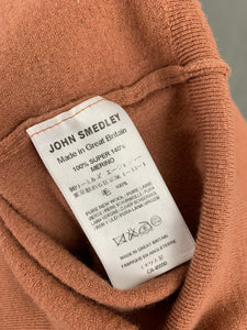 JOHN SMEDLEY Womens 100% SUPER 140s MERINO WOOL JUMPER Size Small S