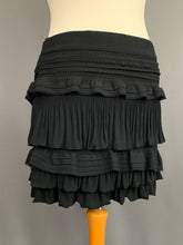 Load image into Gallery viewer, ISABEL MARANT BLACK SKIRT - TIERED - RUFFLE - Women&#39;s Size 0
