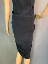 Load image into Gallery viewer, ROKSANDA ILINCIC for WHISTLES Ladies Black 100% Silk DRESS - Size UK 6
