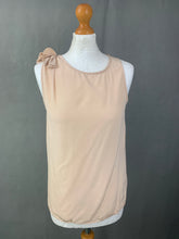 Load image into Gallery viewer, SANDRO Ladies 100% Silk Sleeveless TOP Size 1 - UK 8
