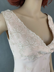 ALBERTA FERRETTI 100% Silk Dress - Size UK 8 - IT 40