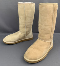 Load image into Gallery viewer, UGG AUSTRALIA CLASSIC TALL BOOTS - Sand UGGS - Women&#39;s Size UK 5.5 - EU 38 - US 7

