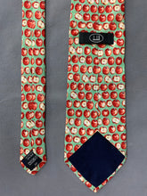 Load image into Gallery viewer, DUNHILL Mens 100% SILK Apple Pattern TIE - Made in Italy
