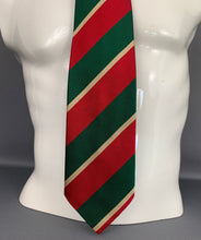 Load image into Gallery viewer, CHRISTIAN DIOR Monsieur Striped Pattern 100% Silk TIE - FR19446
