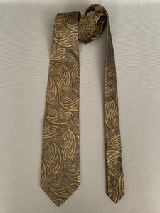 DOLCE&GABBANA PAISLEY TIE - 100% SILK - Made in Italy - DOLCE & GABBANA D&G