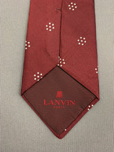 Load image into Gallery viewer, LANVIN Paris Mens 100% Silk TIE - Made in France - FR19428
