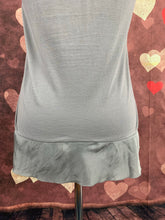 Load image into Gallery viewer, LOVE MOSCHINO Women&#39;s Grey Sequinned TOP Size UK 10 - IT 42
