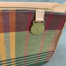 Load image into Gallery viewer, MULBERRY Tartan Oil Cloth Small Handbag / Bag
