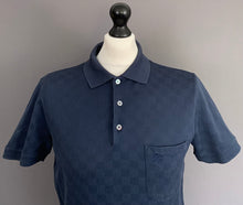 Limited Edition Louis Vuitton Dark Blue Splash Polo Shirt - Beuteeshop