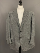 Load image into Gallery viewer, CORNELIANI Grey Checked BLAZER / JACKET Size IT 60 - 50&quot; Chest
