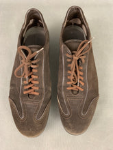 Load image into Gallery viewer, SANTONI CLUB Women&#39;s Brown Suede TRAINERS / SNEAKERS Size UK 6.5 - EU 39.5
