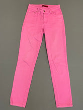 Load image into Gallery viewer, CAROLINA HERRERA Pink Denim Skinny JEANS Size US 0 - UK 4
