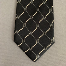 Load image into Gallery viewer, FENDI CRAVATTE TIE - Black 100% Silk - Made in Italy - FR20537
