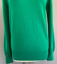 Load image into Gallery viewer, M&amp;S 100% CASHMERE JUMPER - EMERALD GREEN - Women&#39;s Size UK 12 - M Medium
