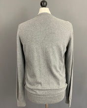 Load image into Gallery viewer, PAUL SMITH JEANS Mens Grey V-Neck JUMPER - Size Small S
