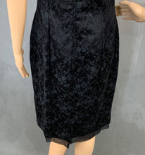 Load image into Gallery viewer, D&amp;G DOLCE&amp;GABBANA Black JACQUARD Silk Blend DRESS Size IT 44 - UK 12
