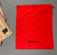 Load image into Gallery viewer, PAUL SMITH SCARF - 100% VIRGIN WOOL - STRIPED PATTERN - with Dust Bag
