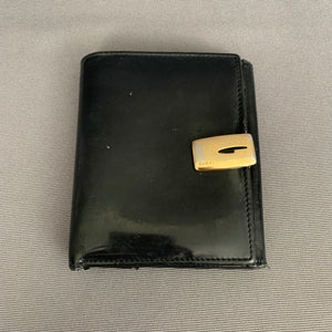 GUCCI Leather Card Holder WALLET with Coin Pouch - Authentic - Made in Italy