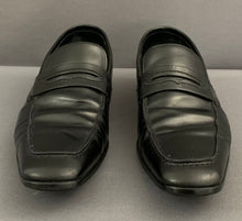 Load image into Gallery viewer, VERSACE BLACK LEATHER SHOES - Size UK 9 - EU 43 - Made in Italy
