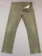 Load image into Gallery viewer, LEVI&#39;S 504 JEANS - Green Denim - Size Waist 34&quot; - Leg 31&quot; - LEVIS LEVI STRAUSS &amp; Co
