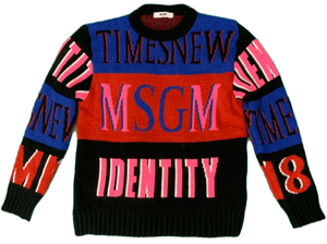 MSGM Kids Chunky ALPACA Blend JUMPER Size Aged 12 Yrs