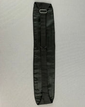 Load image into Gallery viewer, LANVIN Paris CUMMERBUND - Black 100% Silk - Made in France
