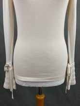 Load image into Gallery viewer, LIU.JO Ivory Fine Knit JUMPER - Size XS - LIU JO
