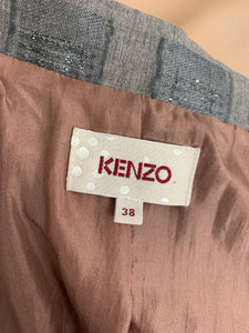 KENZO 2 PIECE SET - JACKET & SKIRT - Women's Size FR 38 - UK 10 - IT 42