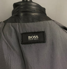 Load image into Gallery viewer, HUGO BOSS LEATHER JACKET / LAMBSKIN COAT - Mens Size IT 50 - Large - L

