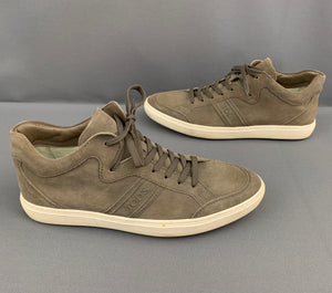 TOD'S GREY TRAINERS / SHOES - Lace-Up - Men's Size UK 8 - EU 42 - TODS