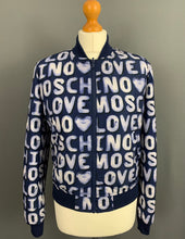 Load image into Gallery viewer, LOVE MOSCHINO Reversible BOMBER JACKET / COAT Size IT 40 - UK 8
