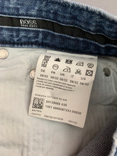 Load image into Gallery viewer, HUGO BOSS ALABAMA JEANS - Blue Denim - Mens Size Waist 34&quot; - Leg 32&quot;
