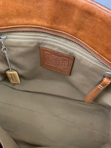 COACH Leatherwear 100% Tanned Cowhide Leather Handbag / Bag
