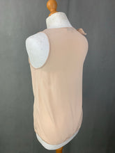 Load image into Gallery viewer, SANDRO Ladies 100% Silk Sleeveless TOP Size 1 - UK 8
