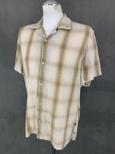 Load image into Gallery viewer, HUGO BOSS Mens Checked SLIM FIT Short Sleeved SHIRT - Size M Medium
