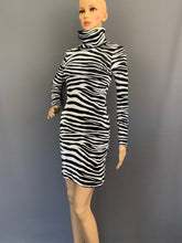 Load image into Gallery viewer, ROBERTO CAVALLI DRESS - ZEBRA PRINT - Size IT 38 - UK 6 - Made in Italy
