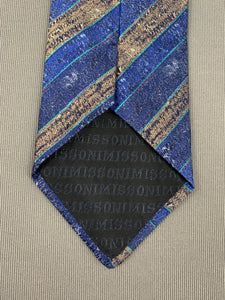 MISSONI CRAVATTE 100% Silk TIE - Made in Italy - Luxurious Quality