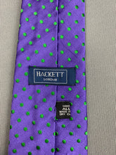 Load image into Gallery viewer, HACKETT London 100% Silk TIE - Handmade in England - FR19430
