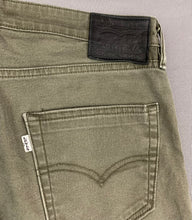 Load image into Gallery viewer, LEVI&#39;S 504 JEANS - Green Denim - Size Waist 34&quot; - Leg 31&quot; - LEVIS LEVI STRAUSS &amp; Co
