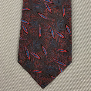 LANVIN Paris Mens 100% Silk TIE - Made in Italy - FR19710