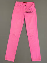 Load image into Gallery viewer, CAROLINA HERRERA Pink Denim Skinny JEANS Size US 0 - UK 4
