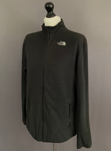 THE NORTH FACE FLEECE JACKET - Black - Mens Size M Medium