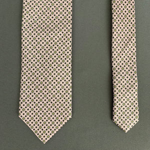 FUMAGALLI TIE - 100% SILK - Made by Hand in Italy - FATTA A MANO