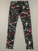 Load image into Gallery viewer, THE KOOPLES FLORAL PRINT JEANS - Womens Size Waist 28&quot; - Leg 32&quot;
