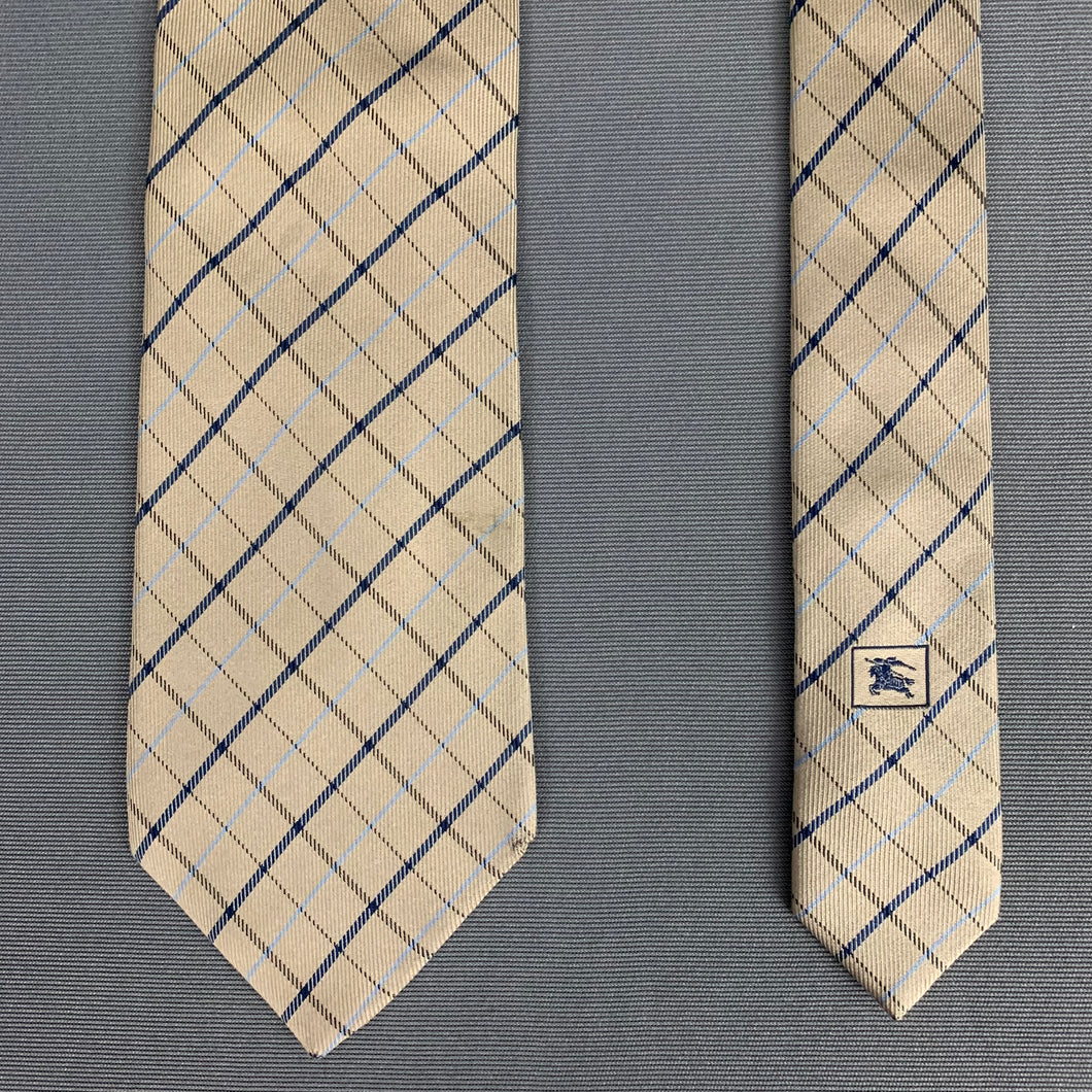 BURBERRY LONDON TIE - 100% Silk - Made in Italy - FR20606