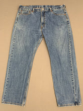 Load image into Gallery viewer, LEVI&#39;S 505 JEANS - Blue Denim - Size Waist 42&quot; Leg 30&quot; LEVIS LEVI STRAUSS &amp;Co
